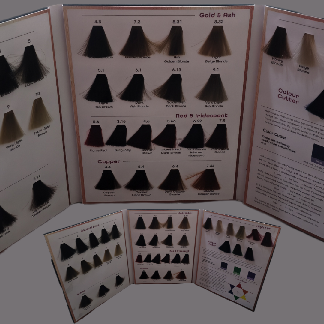 Streax Shade Card