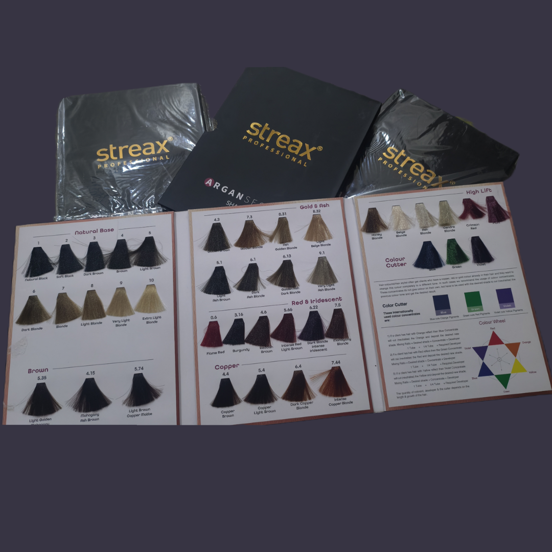 Streax Shade Card